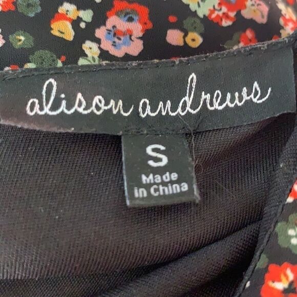 Cottagecore Alison Andrews Floral Drop Waist Dress - Picture 5 of 11